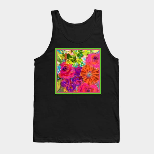 Floral Spectacular Tank Top by AmandaSlaterArt